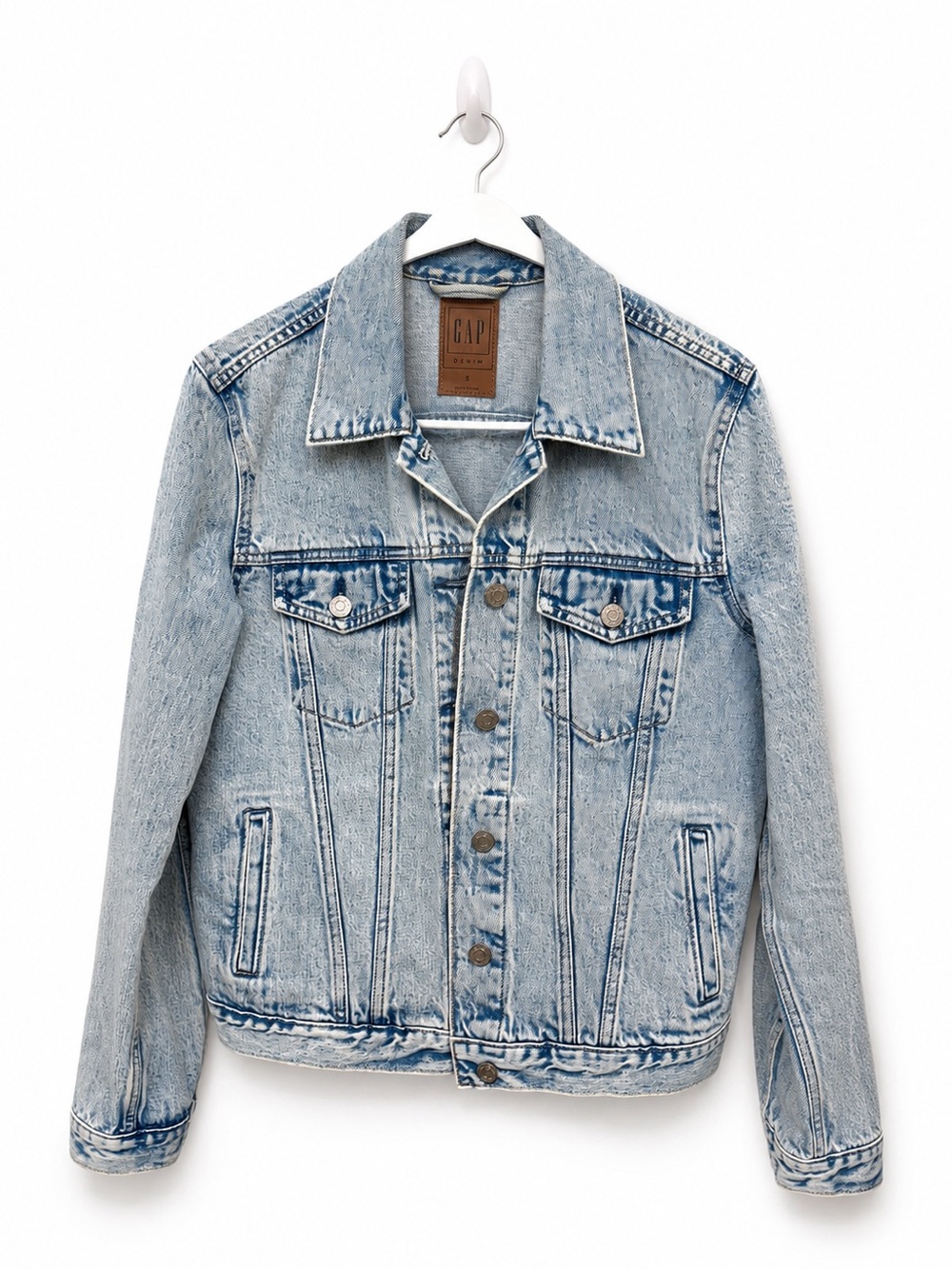 GAP Light Wash Icon Denim Jacket
